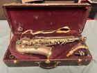 1928 CG Conn Silver Alto Saxophone