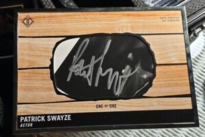 2021 Bowman  Transcendent Cut Signature Patrick Swayze 1/1 Auto Wow! Rare