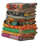 Wholesale Lot Vintage Quilts Kantha Quilt Bohemian Bedspread Quilt BangaliGudari