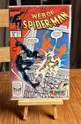 Web of Spider-Man #36 1st Tombstone Marvel FN Marvel Comics