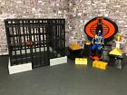 Gi joe cobra 3d printed jail, NEW throne, and gold combo sized for 3.75 figures