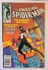 Amazing Spider-Man #252 (1984) FN 6.0 Newsstand 1st Black Costume