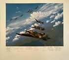 Flying Tigers Stan Stokes Limited Edition Print Signed by 24 Flying Tigers