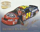 Jeff Gordon NASCAR 2003 DuPont Motorsports Racing 8x10 Hero Card Photo