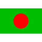 Bangladesh Flag with Grommets 3ft x 5ft