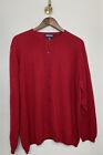 Lands End Womens Cashmere Red Cardigan Sweater 2X (20W-22W) Plus Size 169 Retail