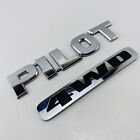 2003-2008 Honda Pilot 4WD Emblem Symbol Logo Badge Trunk Gate Rear Set OEM F63