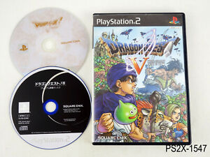 Dragon Quest 5 V Playstation 2 Japanese Import PS2 Japan JP Region US Seller