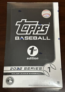 2022 Topps 1st Edition Series 1 Baseball 24 pack Hobby Box