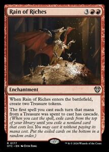 MTG-1x-NM-Mint, English-Rain of Riches-Commander: Outlaws of Thunder Junction
