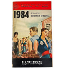 1984 by GEORGE ORWELL 1st print paperback 1950 Signet 798 Classic Unabridged