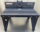 Sears Craftsman Router Table Model 25479 USA Made Quality Excellent Condition