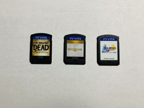 New ListingThe Walking Dead S1, God of War Collection , FF-X PS Vita Game Lot of 3!