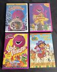 Dora The Explorer (1) / Barney & Friends (3), The Purple Dinosaur 4 DVD lot