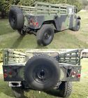 Military Humvee Spare Tire Carrier - Tailgate Mount - M998 M1038 H-1 Hummer