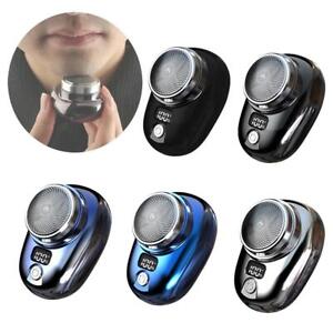 Portable Electric Razor Mini-Shave for Men USB Shaver Travel Rechargeable