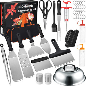 Griddle Accessories Kit Blackstone Camp Chef 29 PCs Flat Top BBQ Accessory Set