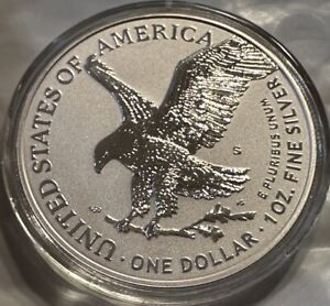 MEGA RARE 2021-S Reverse Proof 1 oz American Eagle Silver Coin .999 [Mintg:124k]