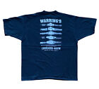 Vintage 1990s James Warring Kickboxing Academy T Shirt Mens 2XL Black 90s