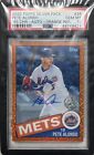 Pete Alonso 2020 Topps Silver Pack 1985 Orange Refractor Auto /25 PSA 10!! ⭐️