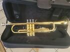 Yamaha YTR2330 Complete Trumpet Gold Color  Great Condition Includes Fitted Case