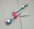Fully Adjustable Red Short shifter + Grey Type-R Style Knob for Integra / Civic (For: Honda)