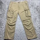 Levis Cargo Pants Mens 38x32 Khaki Ace Relaxed Fit Utility Workwear Act 40x30