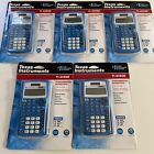 Lot of 5 Texas Instruments TI–30XIIS Fundamental Scientific Calculators Blue New