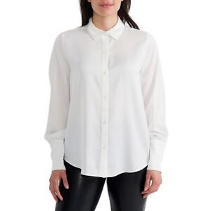 Joie Limited Edition Ladies Satin Blouse Size XXL Cream MSRP $98