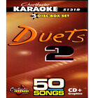 DUETS#2 KARAOKE CHARTBUSTER VOL-5131 CD+G NEW IN BOX CASE 3 DISC SET w/SONG LIST