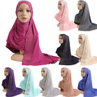 Muslim Scarf Jersey Hijab Women Long Maxi Scarves Turban Shawl Wrap Headscarf