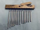 Treeworks TRE417 Aluminum Alloy Classic Chimes 14 Bars Single Row NOS Excellent