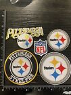 Lot Of 5 Pittsburgh Steelers Embroidered Iron On Patch NFL FOOTBALL