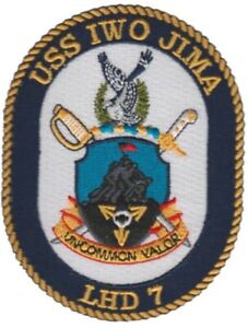 USS Iwo Jima LHD-7 Patch – Sew On