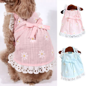 Pet Clothes Small Dog Princess Dress Puppy Cat Skirt Chihuahua Apparel Outfits &