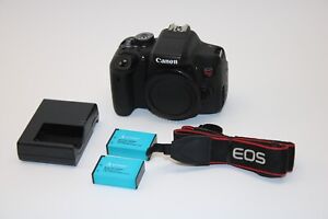 Canon EOS Rebel T6i 24.2MP Digital SLR Camera - Black (Body Only)