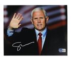 Mike Pence Vice President Donald Trump Signed Autograph 8x10 Photo BECKETT COA