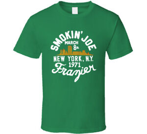 Smokin' Joe Frazier New York 1971 Boxing Fan T Shirt