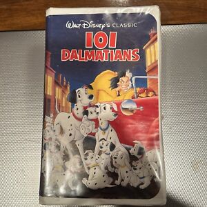 New ListingRare Vintage 101 Dalmatians Disney Black Diamond Classic 1992 VHS Tape #1263