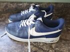 Nike Air Force 1 ‘07 Leather Midnight Navy Size 9 Low [CJ0952-400]