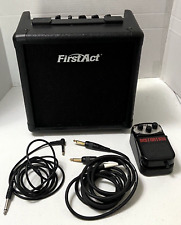 First Act Amp M2A-15, Distortion Pedal 222 Tested Working (No pedal power cable)