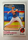 Carlos Carrasco 2022 Topps Heritage High Number No.685 New York Mets