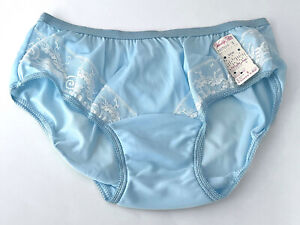 Vintage 50's VANITY FAIR Blue Nylon Panties- NWT -Sz. S