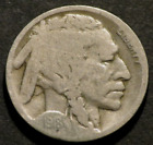 New Listing1918 D Buffalo Nickel Semi-Key Date Restored Five Cent 5c Coin A812