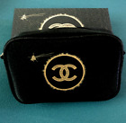 Chanel Beauty Cosmetic Make Up Clutch / Pouch Bag Black in Box