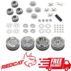 Redcat Racing Sixtyfour, Monte Carlo Chrome MOD Wheels 1/10 RC Car Low Rider