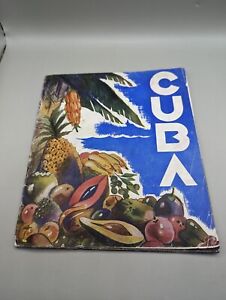 Vintage 1930's Cuba Tourism Booklet