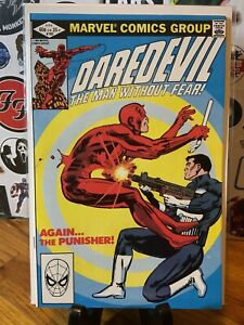 Daredevil #183 (1982) (VF+) - Key! - First battle of Daredevil vs the Punisher