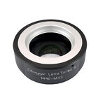 Zhongyi Lens turbo II adapter Reduce Focus M42 lens to Micro 4/3  MFT BMPCC OM-D