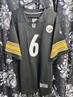 Pittsburgh Steelers  #6 Patrick Queen Home Jersey XL